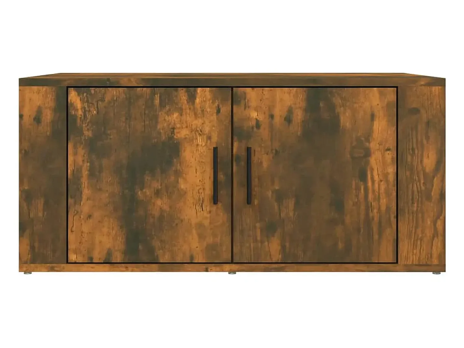 Discount vidaxl Mesa de centro 80x50x36 cm derivados madeira carvalho fumado Natural claro