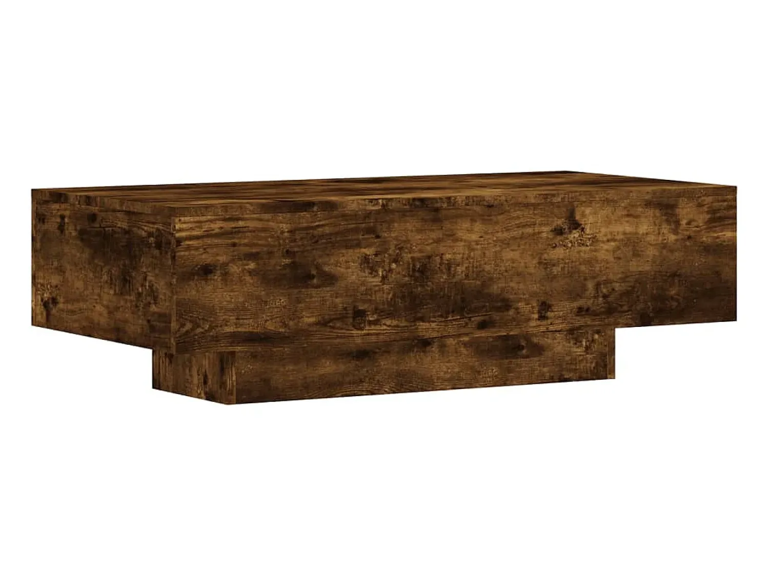 Mesa De Centro* Mesa de centro 100x49,5x31 cm derivados madeira carvalho fumado PT354896 Castanho