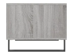 Mesa De Centro* Mesa de centro 60x50x40 cm derivados de madeira sonoma PT423751 Cinzento