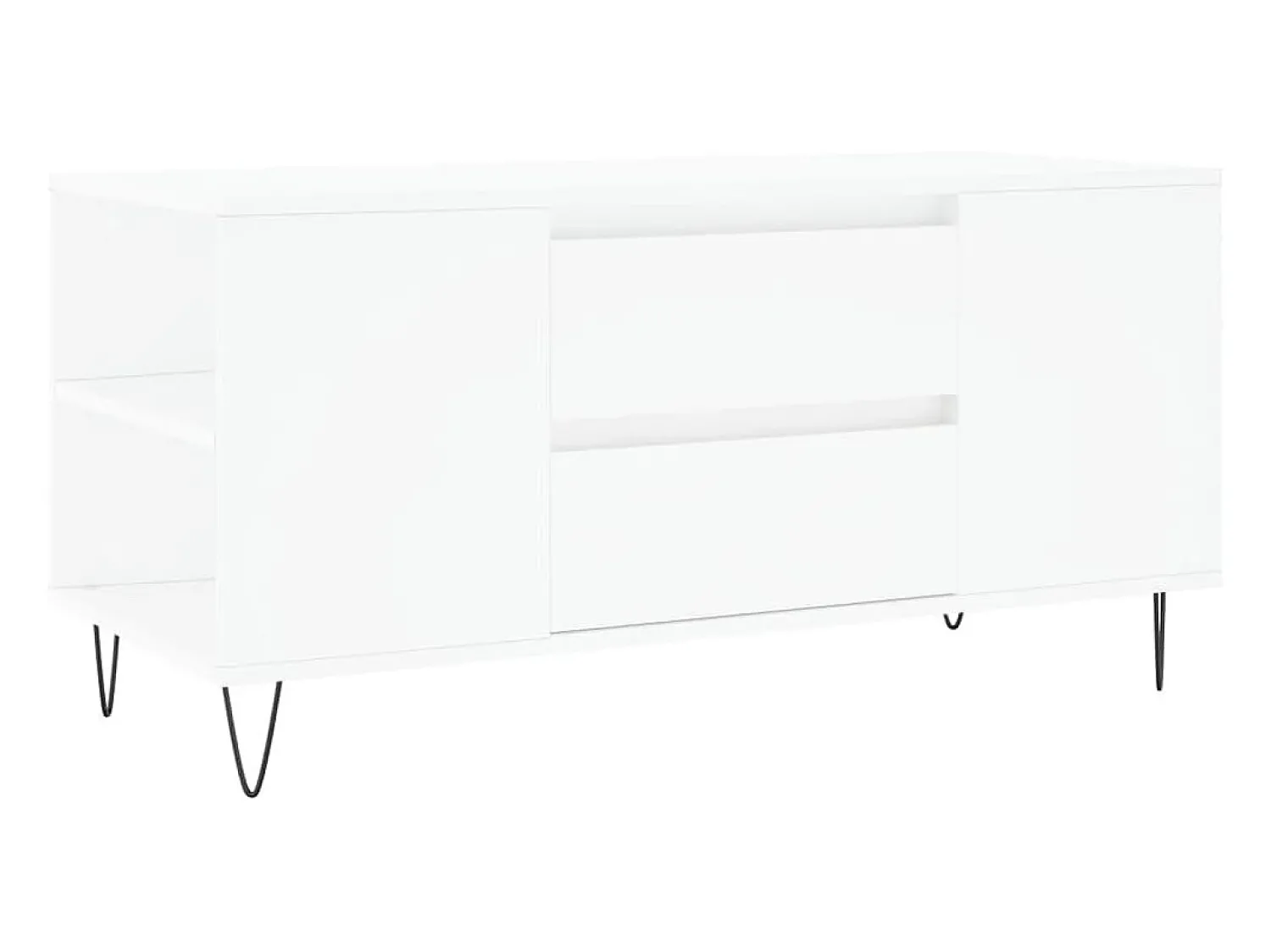 vidaxl Mesa de centro 102x44,5x50 cm derivados de madeira^ Mesa De Centro