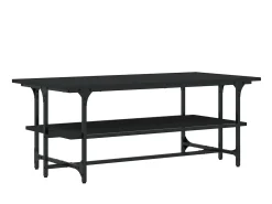 Hot Mesa de centro 100x50x40 cm derivados de madeira PT184500 Preto