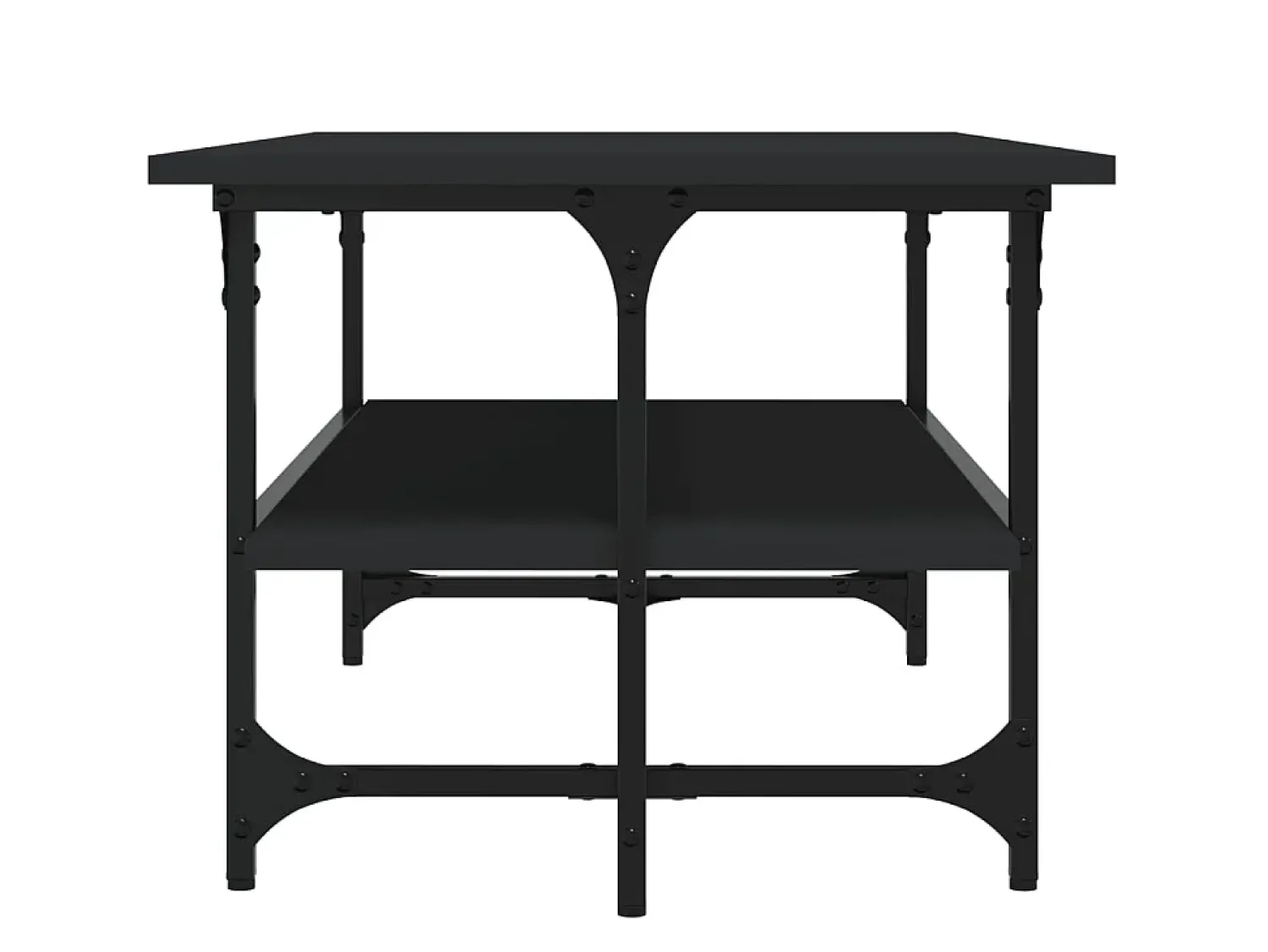 Hot Mesa de centro 100x50x40 cm derivados de madeira PT184500 Preto