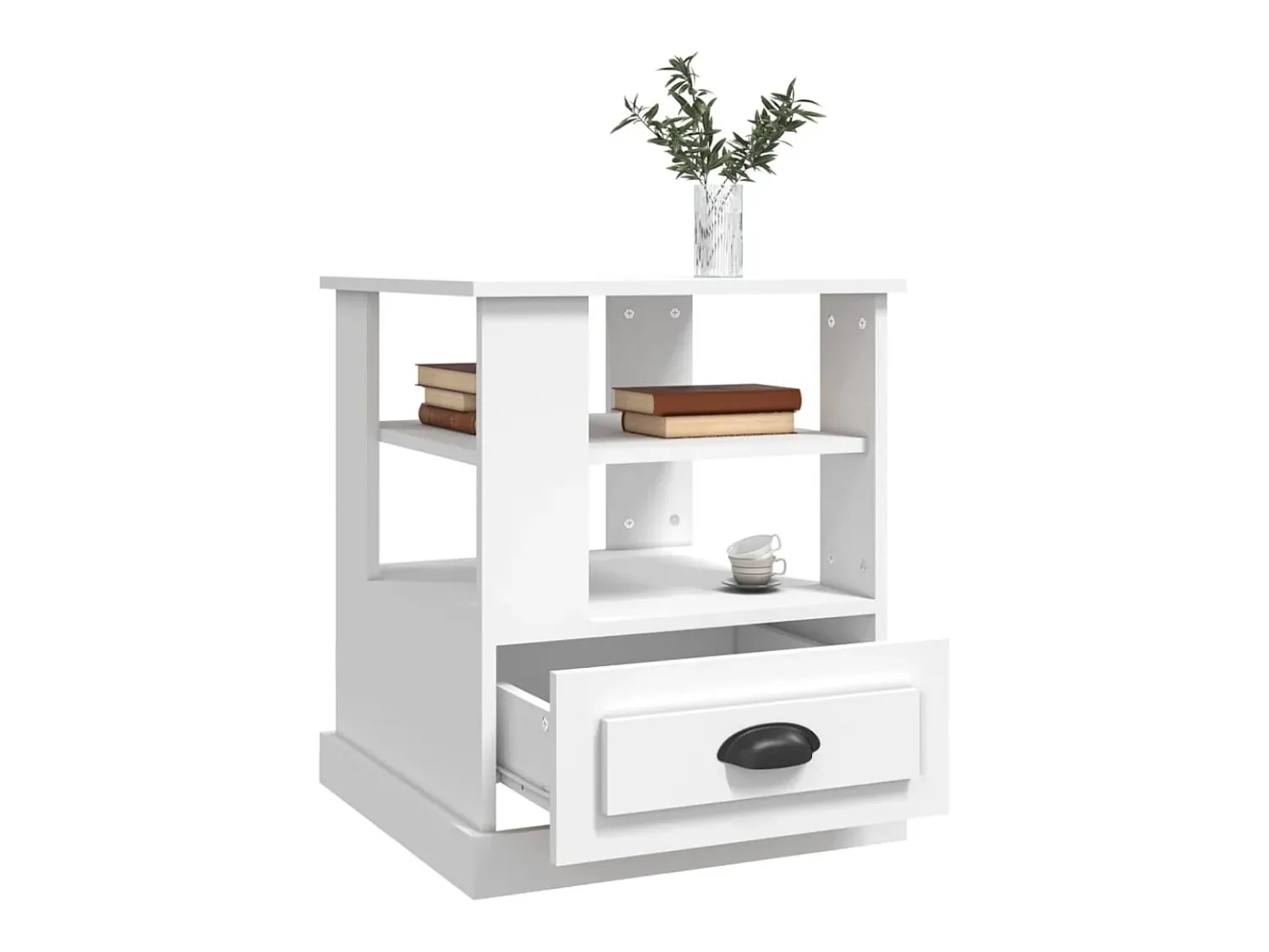 Sale Mesa de centro 50x50x60 cm derivados de madeira PT670029 Branco