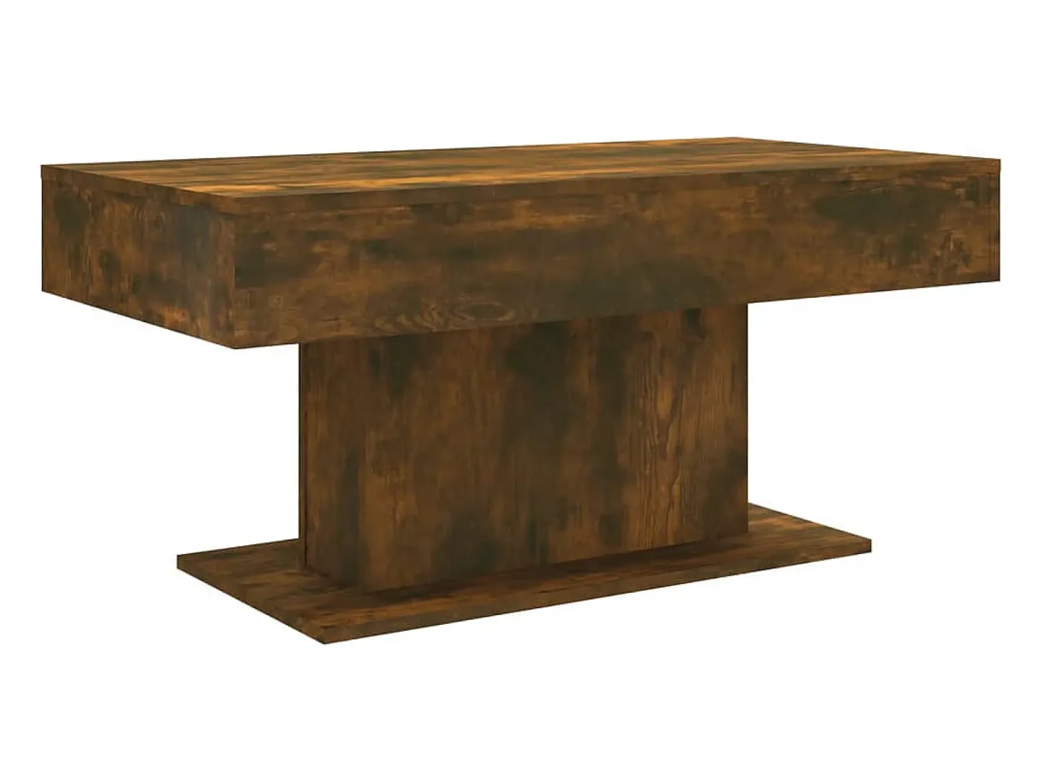 Outlet vidaxl Mesa de centro 96x50x45 cm derivados de madeira carvalho fumado Natural claro