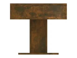 Outlet vidaxl Mesa de centro 96x50x45 cm derivados de madeira carvalho fumado Natural claro