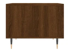 Mesa De Centro*vidaxl Mesa de centro 50x50x40 cm derivados madeira carvalho castanho Natural claro