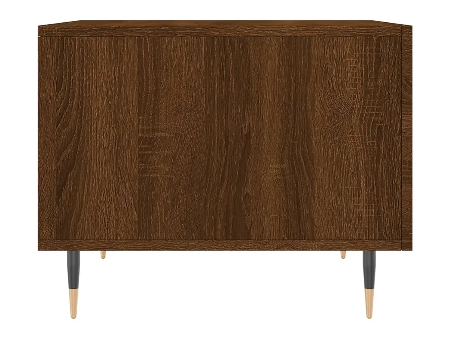 Mesa De Centro*vidaxl Mesa de centro 50x50x40 cm derivados madeira carvalho castanho Natural claro