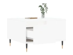Mesa De Centro|vidaxl Mesa de centro 55x55x36,5 cm derivados de madeira Branco