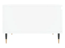 Mesa De Centro|vidaxl Mesa de centro 55x55x36,5 cm derivados de madeira Branco