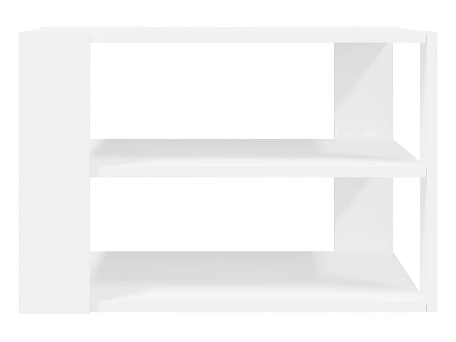 Mesa De Centro| Mesa de centro 59,5x59,5x40 cm derivados de madeira PT625639 Branco