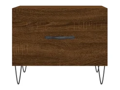 Sale Mesa de centro 50x50x40 cm derivados madeira carvalho PT648129 Castanho