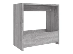 Mesa De Centro* Mesa de centro 50x26x50 cm derivados de madeira sonoma PT272291 Cinzento