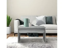 Online Mesa de centro 68x50x38 cm derivados de madeira cinza sonoma PT531762 Cinzento