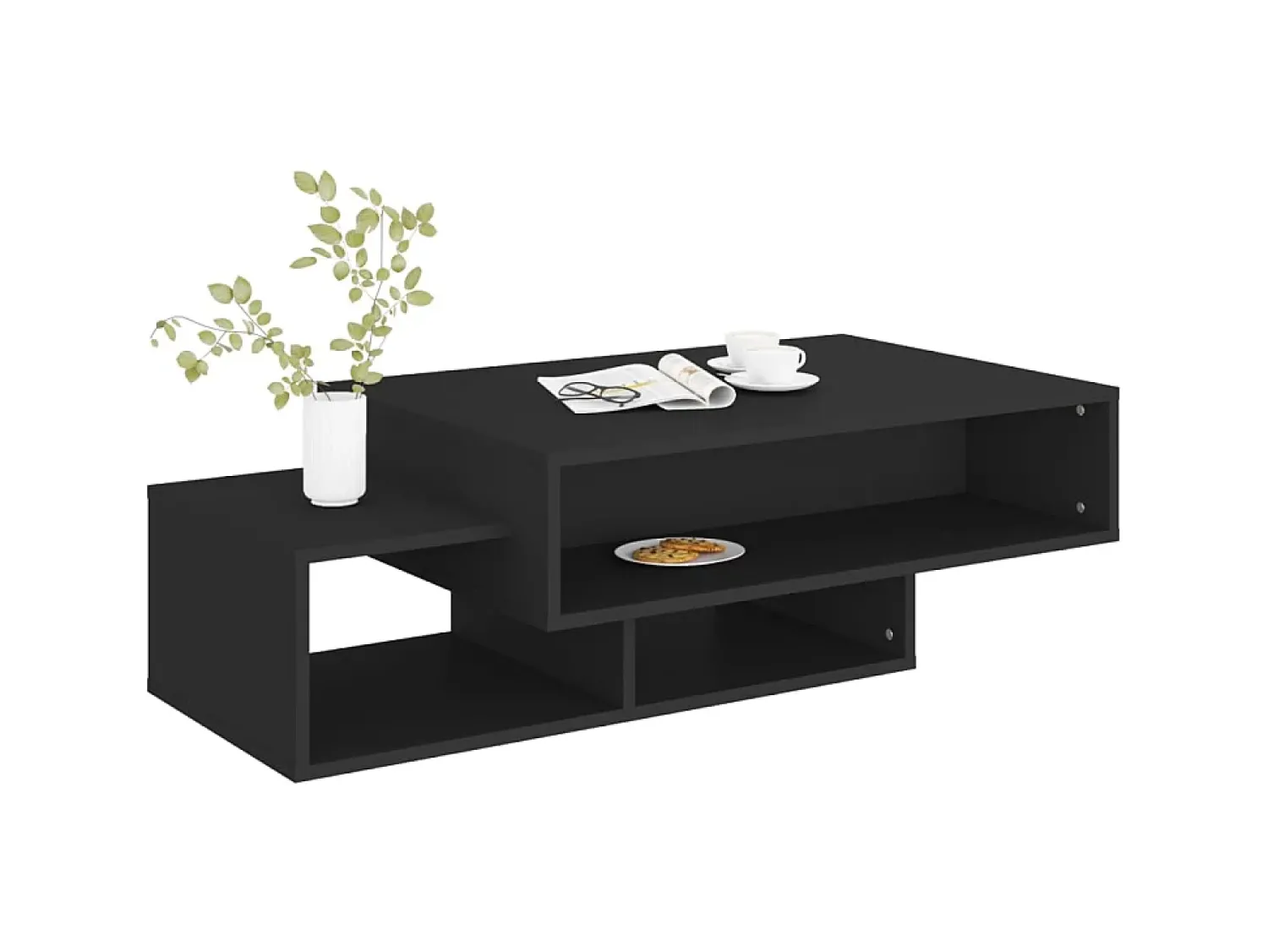 Mesa de centro 105x55x32 cm derivados de madeira PT386701^ Mesa De Centro