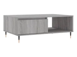 Mesa de centro 90x60x35 cm derivados de madeira sonoma PT977123^ Mesa De Centro