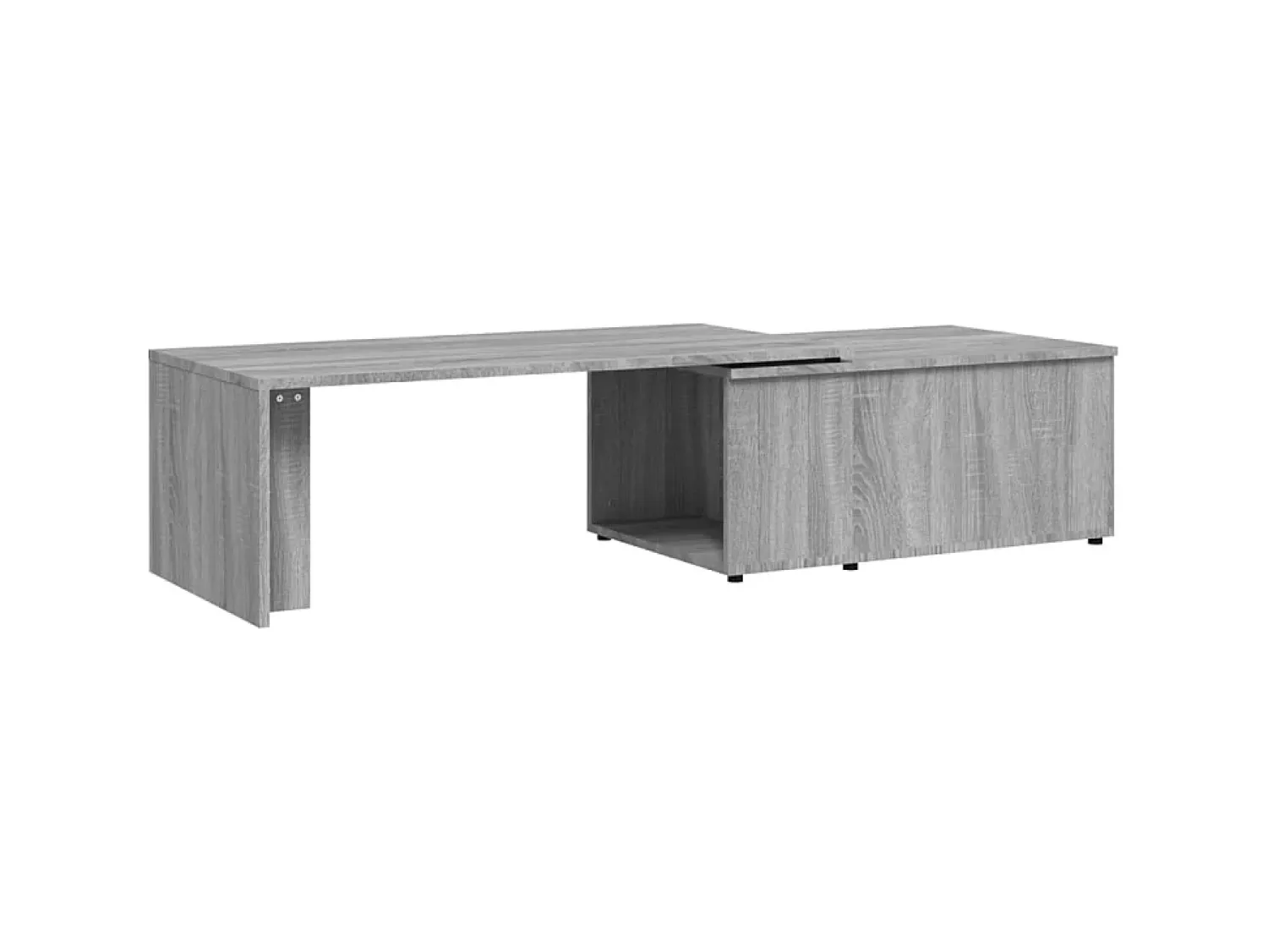 Hot Mesa de centro 150x50x35 cm derivados de madeira cinza sonoma PT407188 Cinzento