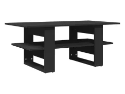 Mesa De Centro| Mesa de centro 102x55x42 cm derivados de madeira PT972508 Preto