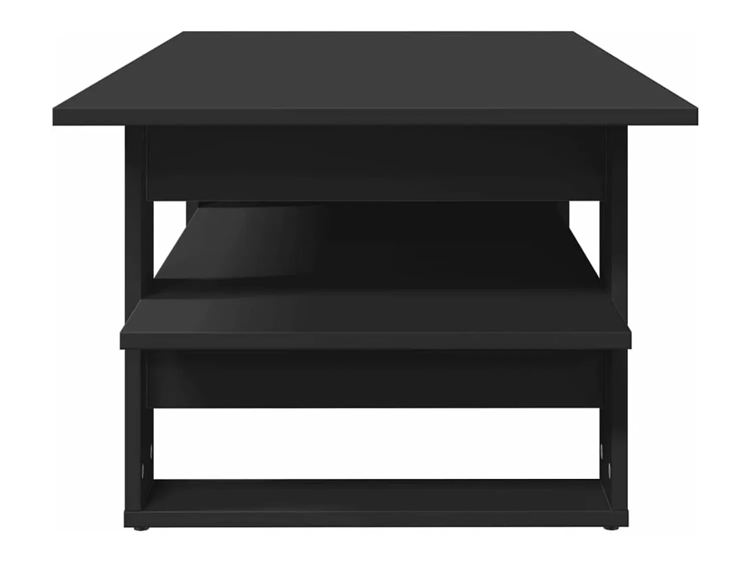 Mesa De Centro| Mesa de centro 102x55x42 cm derivados de madeira PT972508 Preto
