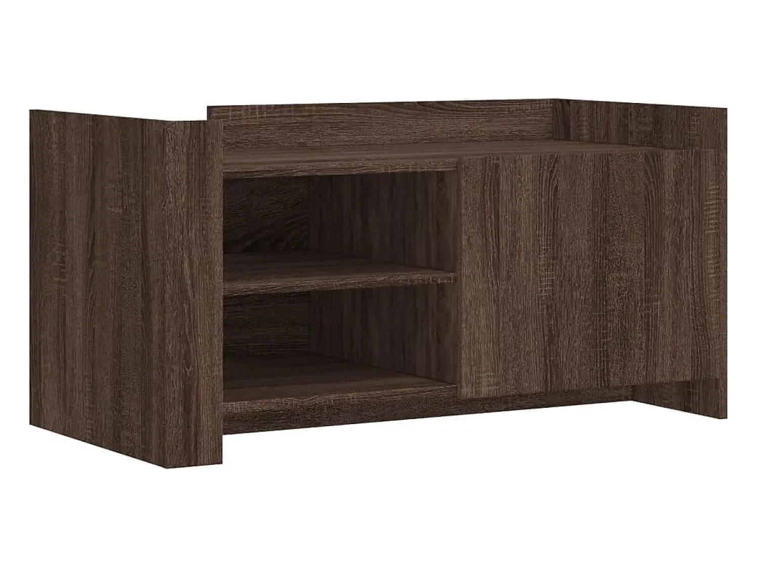 Clearance Mesa de centro 100x50x50 cm deriv. madeira carvalho PT961764 Castanho