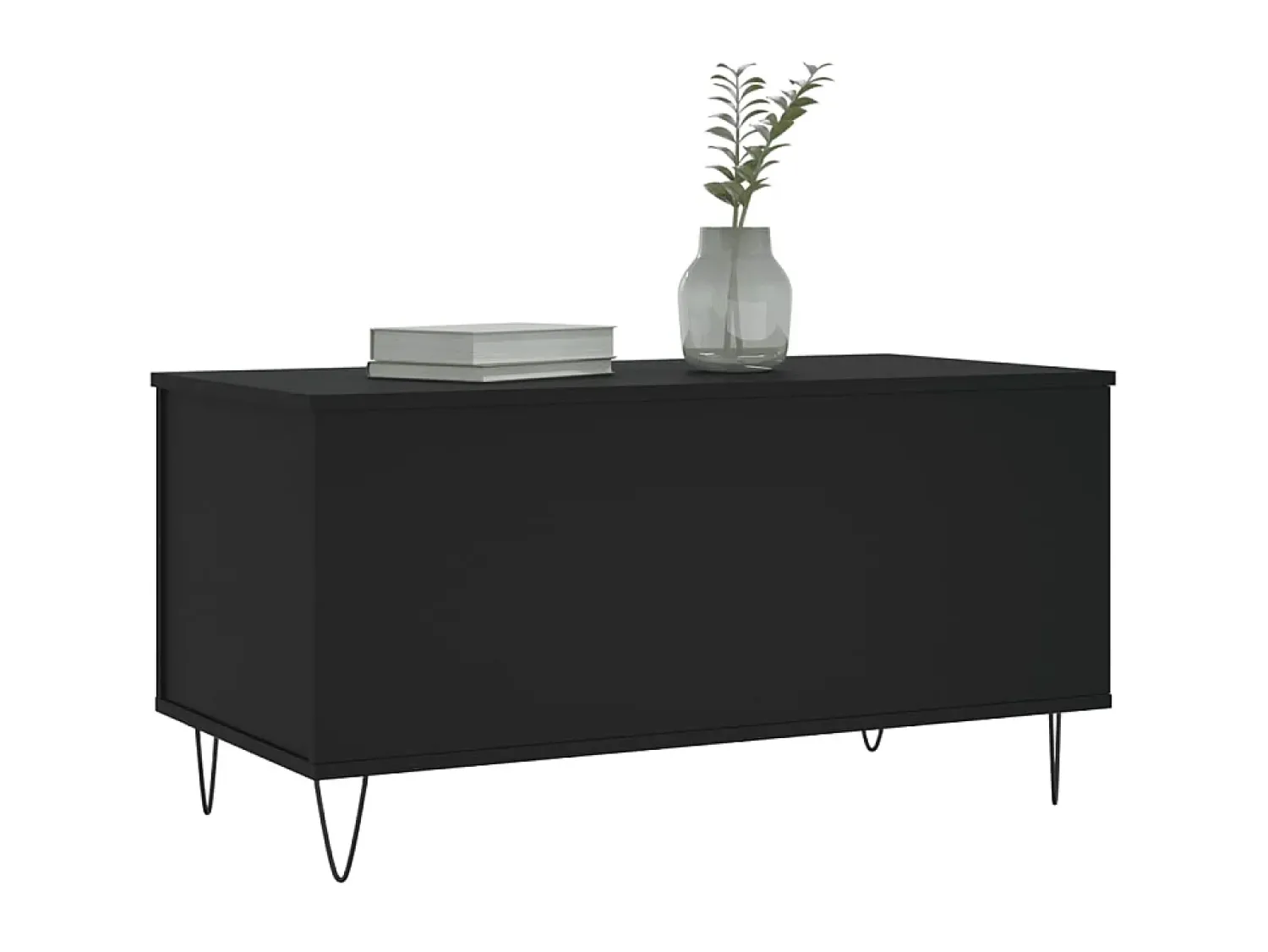 Mesa De Centro* Mesa de centro 90x44,5x45 cm derivados de madeira PT447022 Preto