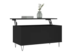Mesa De Centro* Mesa de centro 90x44,5x45 cm derivados de madeira PT447022 Preto