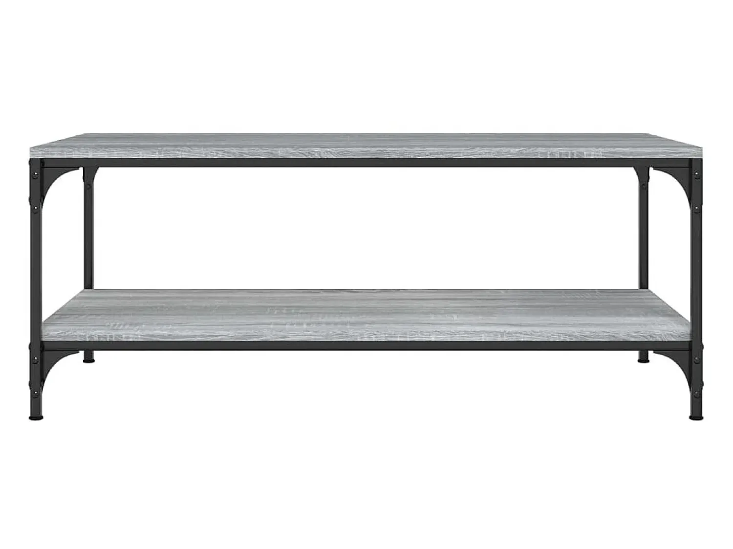 Mesa De Centro| Mesa de centro 80x50x40 cm derivados de madeira sonoma PT678439 Cinzento