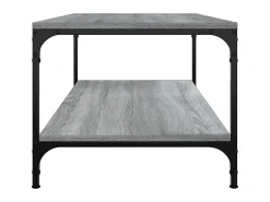 Mesa De Centro| Mesa de centro 80x50x40 cm derivados de madeira sonoma PT678439 Cinzento