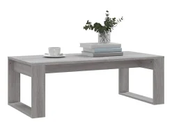 Mesa de centro 102x50x35 cm derivados madeira sonoma PT390605^ Mesa De Centro
