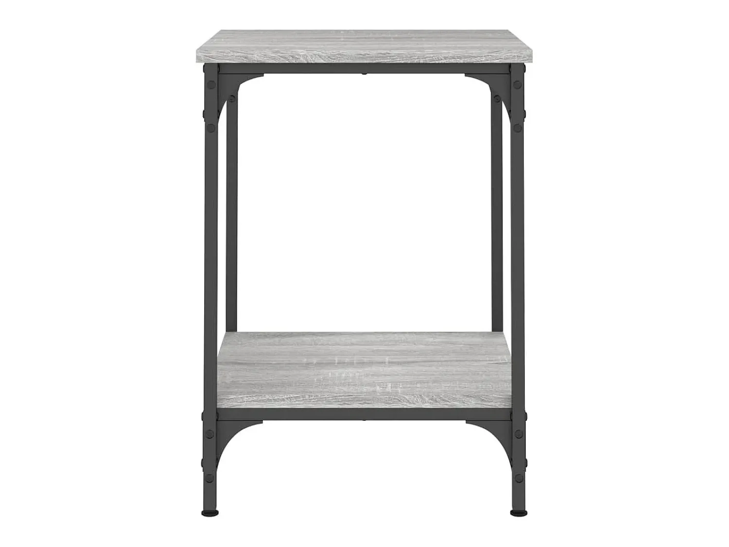 Mesa De Centro|vidaxl Mesa de centro 40x40x55 cm derivados de madeira sonoma Cinzento