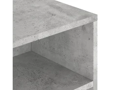 vidaxl Mesa de centro 90x55x42,5 cm derivados de madeira cinza cimento^ Mesa De Centro