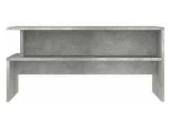 vidaxl Mesa de centro 90x55x42,5 cm derivados de madeira cinza cimento^ Mesa De Centro