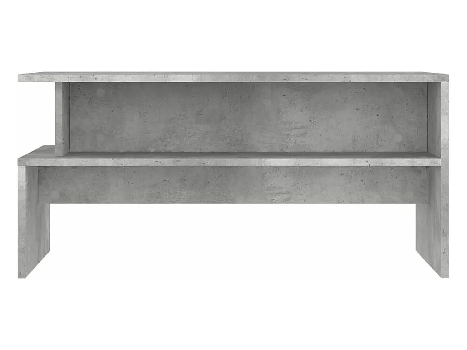 vidaxl Mesa de centro 90x55x42,5 cm derivados de madeira cinza cimento^ Mesa De Centro