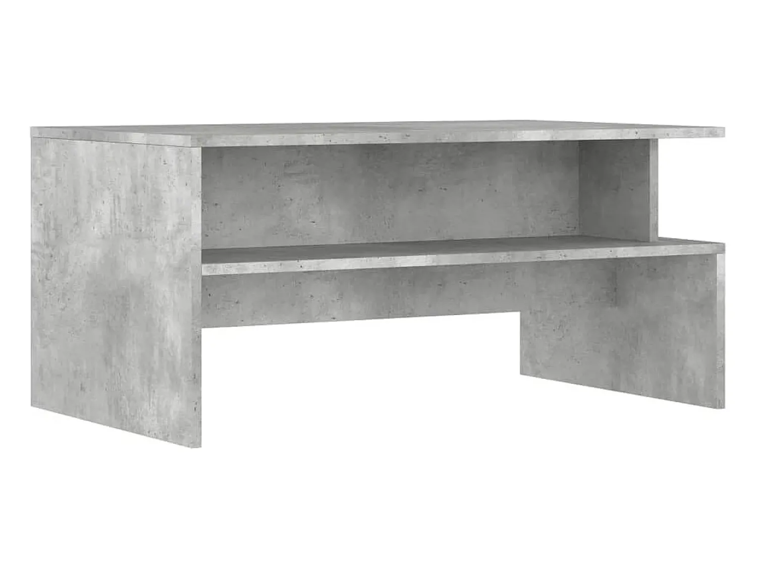 vidaxl Mesa de centro 90x55x42,5 cm derivados de madeira cinza cimento^ Mesa De Centro