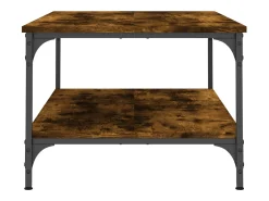 Online vidaxl Mesa de centro 100x55x40 cm derivados madeira carvalho fumado Natural claro