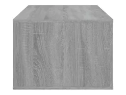 vidaxl Mesa de centro 100x50,5x35 cm derivados de madeira cinza sonoma^ Mesa De Centro