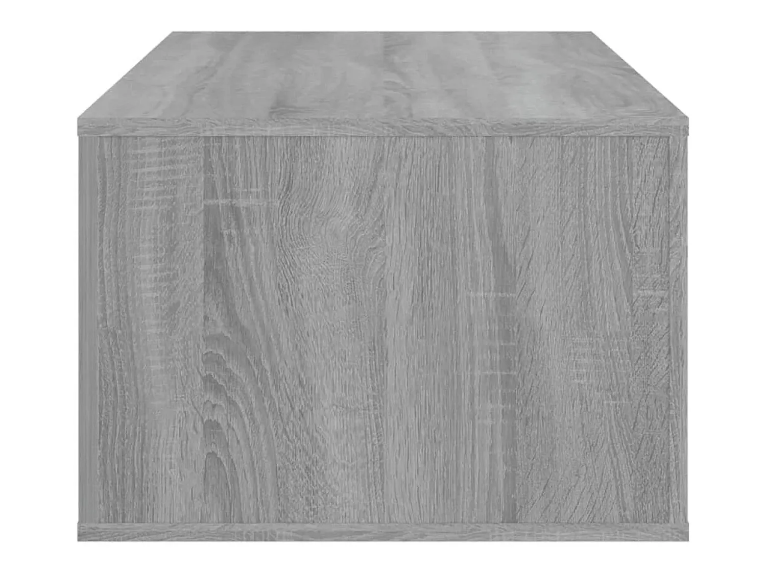 vidaxl Mesa de centro 100x50,5x35 cm derivados de madeira cinza sonoma^ Mesa De Centro