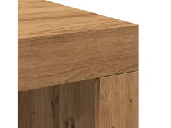 vidaxl Mesa de centro 102x50x35 cm deriv. madeira carvalho artisiano^ Mesa De Centro