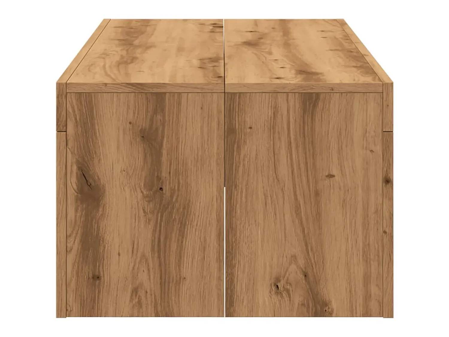 vidaxl Mesa de centro 102x50x35 cm deriv. madeira carvalho artisiano^ Mesa De Centro