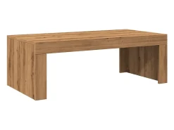 vidaxl Mesa de centro 102x50x35 cm deriv. madeira carvalho artisiano^ Mesa De Centro