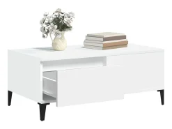 Mesa de centro 90x50x36,5 cm derivados de madeira PT859533^ Mesa De Centro