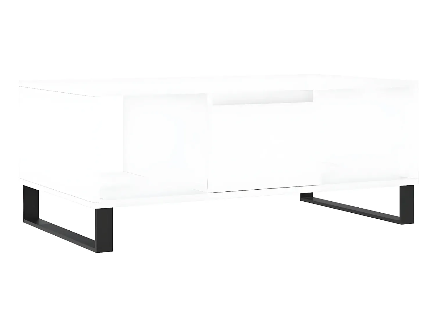 Mesa De Centro| Mesa de centro 90x50x36,5 cm derivados de madeira PT125805 Branco