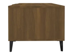 Mesa De Centro*vidaxl Mesa de centro 102x50x40 cm derivados madeira carvalho castanho Natural claro
