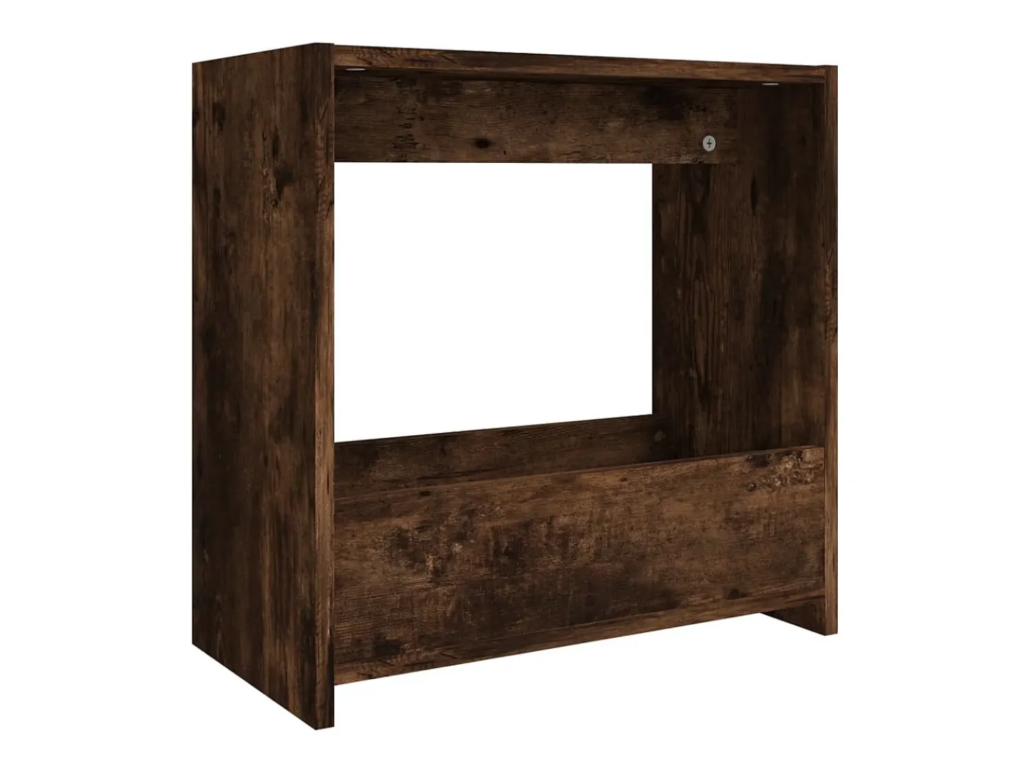 Mesa De Centro* Mesa de centro 50x26x50 cm derivados de madeira carvalho fumado PT955326 Castanho