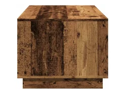 Mesa De Centro*vidaxl Mesa de centro 102x55x43 cm derivados de madeira madeira velha Natural claro