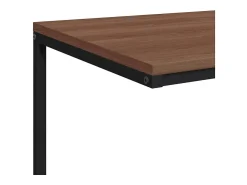 Mesa De Apoio|vidaxl Mesa de centro 55x35x66 cm derivados de madeira Preto