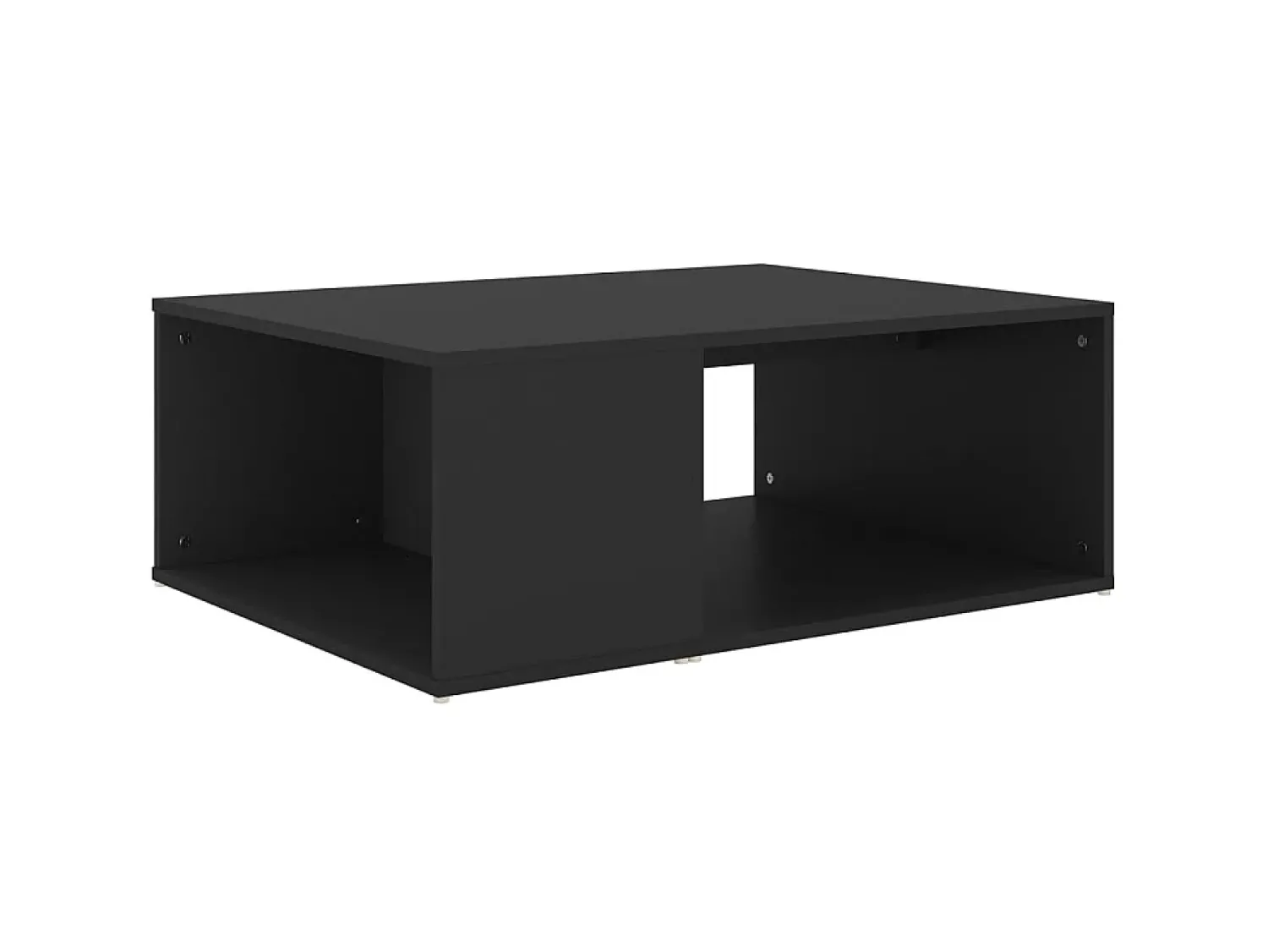 Mesa de centro 90x67x33 cm derivados de madeira PT429830 Preto