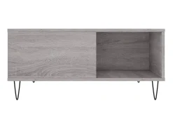 Outlet Mesa de centro 80x80x36,5 cm derivados madeira sonoma PT307461 Cinzento