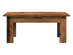 Mesa De Centro|vidaxl Mesa de centro 100x60x42 cm derivados de madeira madeira velha Natural claro
