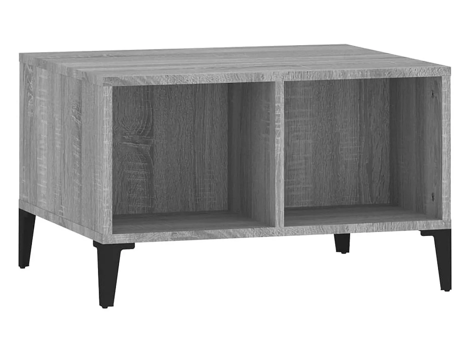 Mesa de centro 60x50x36,5 cm derivados de madeira cinza sonoma PT951065^ Mesa De Centro