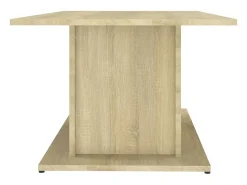 Online vidaxl Mesa de centro 102x55,5x40 cm derivados madeira carvalho sonoma Bege